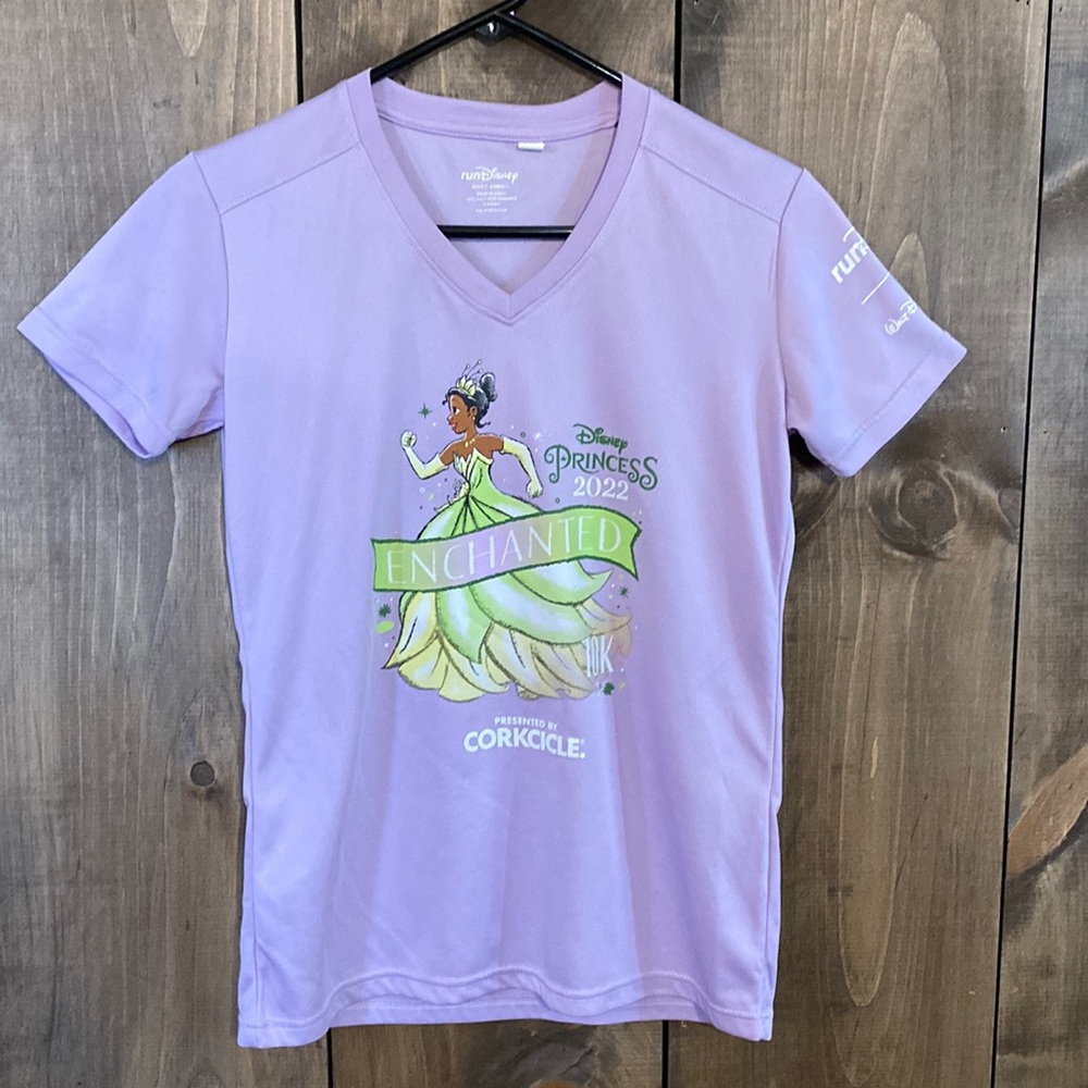runDisney 2022 Princess 10k race shirt